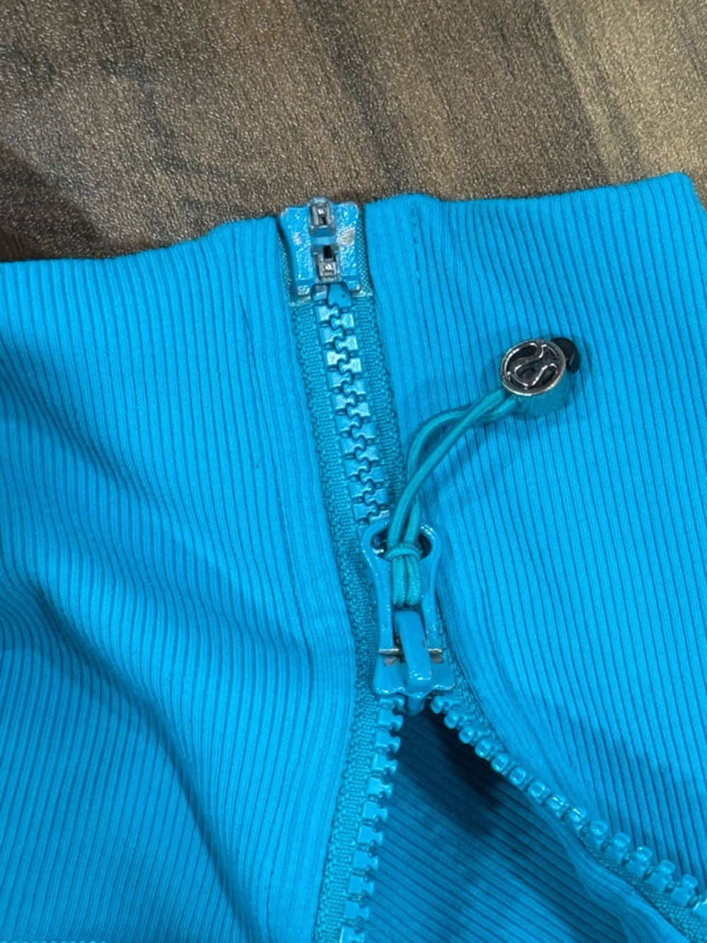 Vintage Lululemon Teal Full-Zip Define Jacket - Picture 3 of 4